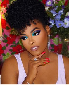 Beauty Make-up, In The Corner, Makeup For Black Women, Flawless Makeup, Glam Makeup, Girls Makeup, Beautiful Makeup, Skin Makeup