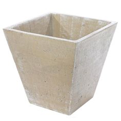 XL Tapered Square Planter | Solid Rock Stone Works