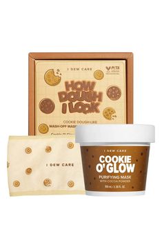 the cookie o'glow gift set includes a cup of coffee