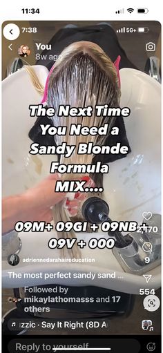 Redken Toner, Bayalage Blonde, Highlight Tutorial, Hair Color Formulas, Sandy Blonde, Hair Color Techniques, Color Techniques, Work Hairstyles, Hair Life