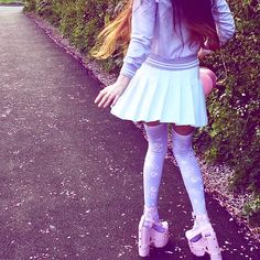 Dressed up as a human love heart sweet this week #yumekawaii #cherrycheezy #ootd #kawaiifashion #mahoukei #zettairyouiki #cherryblossom… Fairy Kei Fashion, Magical Girl Aesthetic, Yume Kawaii, Kei Fashion, J Fashion, Kawaii Fashion, Magical Girl, Daily Reminder, Dress Up