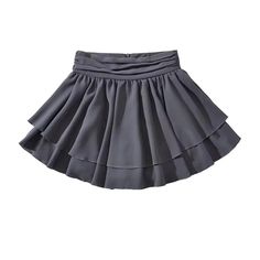 Lasaky - High-Waisted Linen Skirt with Pleated Waistband and Layers Empire Pattern, Layered Mini Skirt, Tiered Mini Skirt, Coat Women Fashion, Ruffle Mini Skirt, Linen Skirt, Gray Skirt, Coat Fashion, Types Of Skirts