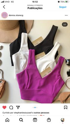 Sports Bra, Lingerie, Crop Tops, House Styles, Bra, Clothes, Instagram