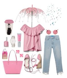 "Happy Rain" by wmnindashu on Polyvore featuring Fresh, M.i.h Jeans, Gap, Essie, Ray-Ban, Kate Spade, WALL and Juicy Couture Essie, Juicy Couture