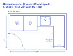 a drawing of a bathroom with the measurements for it