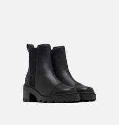 Women's Joan Now™ Chelsea Bootie | SOREL Best Chelsea Boots, Sorel Boots Womens, Boots Woman, Waterproof Sneakers, Boot Liners, Sorel Boots, Chelsea Boots Women, Wrap Heels, Boots Women