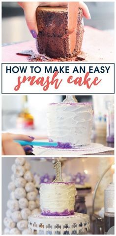 how to make an easy frosted cake