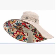 "PRODUCT DETAILS Fabric Type 80% cotton 20% PPolyester Closure Type Button ABOUT THIS ITEM Sun Hat Materials and Size: 80% cotton & 20% polyester;  Hat circumference 22.8\", Big Hat brim 7\",  Small hat brim 3.9\",  Hat depth 4\" 2 Hats in One：This hat is designed as 2 hats in 1 comprising of a large brim sun cap with a removable reversible brim (joint with a circle of ideal buttons), you  can wear it as a big floppy hat when they are attached together or After removing the large brim, you can a Cheap Adjustable Sun Hat Cap, Cheap Adjustable Sun Hat With Short Brim, Cheap Adjustable Solid Sun Hat, Cheap Sun Hat Cap With Upf 50+, Cheap Casual Sun Hat With Curved Brim, Cheap Summer Hats For Playtime, Cheap One Size Fits Most Flat Brim Sun Hat, Cheap Casual Sun Hat For The Beach, Cheap Spring Sun Hat With Curved Brim