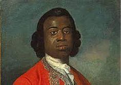 an old painting of a man in a red coat and white shirt with black hair