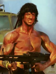 Stallone Movies, Rambo 3, Male Movie Stars, Classic 80s Movies, Dc Art, Actors Male