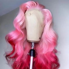 Brand: Allove Hair Hair color: Pink Color Material: 100% human hair Density: 150%/180% Texture: Body Wave Hair Lace Front Wig Lace design: 13x4 Lace Front Wig Length: 10-32 inch are available Available people: Everyone Cap Size: Average Size (Head circumference: 54cm-58cm) Feature: Slight bleached knots, Pre plucked, natural hairline, Glueless, Baby Hair Around Processing time: Usually Ship The Order Within 24 Hours After Order Confirm, Except for Weekends and Holidays Delivery time: USPS overni Platinum Blonde Ombre, 16 Inch Hair, Body Wave Lace Front Wig, Weave Ponytail, Long Hair Wigs, Blonde Lace Front Wigs, Boring Hair