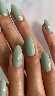 Mint Nails, April Nails, Solid Color Nails, Plain Nails, Festive Nail Art, Summer Nails Colors, Festival Nails, Outfit Trends, 2024 Trends