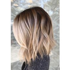 Blonde Melt, Rooty Blonde, Natural Blonde Highlights, Blond Ombre, Low Maintenance Hair, Lob Haircut, Hair Haircuts