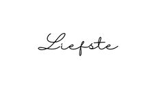 the word life is written in cursive writing on a white background with black ink