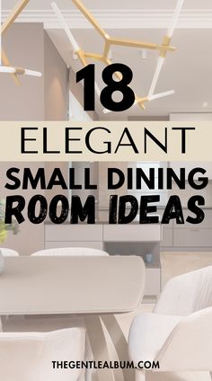 Searching for the best cozy small dining room ideas? In this post, I share with you 18+ insanely cute small dining room decor ideas including farmhouse small dining rooms, vintage small dining rooms, small dining room ideas with round table, dining room for small apartment, apartment dining room ideas, dining rooms for tiny apartments, dining room for small spaces, DIY dining room ideas, and more!