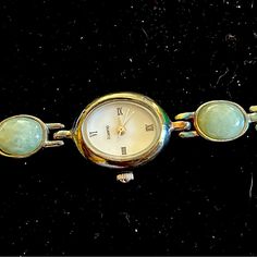 Vintage Badavici Sterling Silver Mop Face Wrist Watch With Natural Gems And Sterling Silver And Jada Watch . 2 For The Price Of 1 Silver Watch, Wrist Watch, Gems, Women Jewelry, Sterling Silver, Silver, Women Shopping, Color