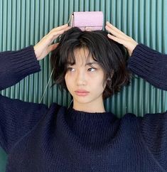 The Butterfly Haircut, Butterfly Haircut, Hoyeon Jung, All Face Shapes, Really Short Hair, Hair Inspiration Short, Short Wavy Hair, Squid Game, Short Hair Haircuts