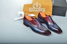 2018 New Mens Luxury Shoes : 2018 TucciPolo Special Edition Handcrafted Multi tone Luxury Italian Leather Oxford Mens Shoes Custom Made Shoes, Italian Leather Shoes, Bespoke Shoes, Leather Oxford Shoes, Shoes Luxury, Leather Shoes Men, Mens Oxfords, Derby Shoes, Buy Handmade