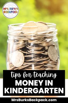 tips for teaching coins and money in kindergarten Money Kindergarten, Money Word Problems, Classroom Store, Learning Money, Learning To Count