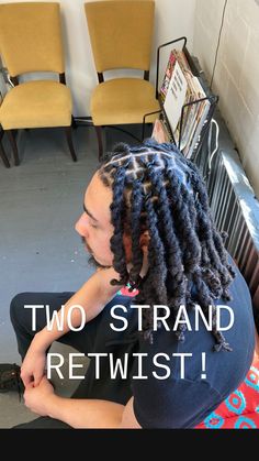 Two Strand Retwist, Twist Men, Two Strand Twist, Twist