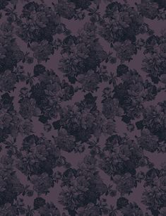 an image of a flower pattern on a purple background