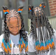 Two Braids Prom Hairstyle, Cornrows Buns Updo, Cute Middle School Hairstyles Black, Hairstyles For 3rd Graders Black, Cute Easy Hairstyles With Weave Braids, Back To School Hairstyles Braids 3rd Grade, Braided Hairstyles For Children, Hairstyles For Third Graders, Back 2 School Hairstyles Black Braids