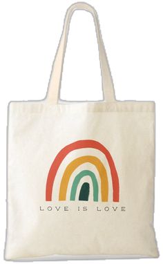 Cute Multicolor Canvas Tote Bag, Cute Multicolor Canvas Bag For Gift, Cute Colorful Bags For Everyday Use, Eco-friendly Multicolor Canvas School Bag, Love Is Love, Christmas Card Holders, Hand Sanitizer, Custom Holiday Card, Custom Accessories