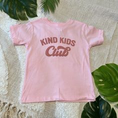 Pink Shirt Day is February 28th! Our kids Tee shirts are not only rad they are super comfy. Made with sustainably and fairly grown USA cotton. Seamless non topstiched collar Taped neck and shoulders Double needle sleeve Bee Clothing, Kids Tee Shirts, Our Kids, Bee, Tee Shirts