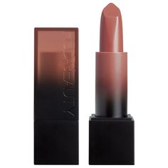 An ultra-hydrating, ultra-comfortable lipstick that gives lips a natural, fuller-looking pout with a dewy finish.Highlighted Ingredients: - Maxi-lip™: Supports collagen production to plump with lasting effects (when used regularly).- Hydraberry: Hydrates and moisturizes.- Sea Fennel: Contains vitamins A, C, E, and conditioning properties that help improve the texture of your lips.Ingredient Callouts: It is vegan and gluten-free. Huda Lipstick, Huda Beauty Lipstick, Huda Beauty Lip Contour, Huda Beauty Lip, Hydrating Lipstick, Lip Contouring, Sephora Beauty, Sweet Cheeks, Beauty Lipstick