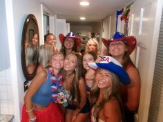 America Themed Party Outfit, Red Cup Party, America Themed Party, July 4th Outfits, 4th Outfits, 4th Of July Pics, Party Style Outfit