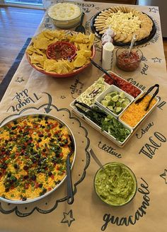 Taco Bar Housewarming Party, 30th Party Food Ideas, Nacho Wife Anymore Party, Mexican Large Crowd, Fiesta Theme Party Food Taco Bar, Fiesta Party Food Table, Nacho Bar For Graduation Party, Nacho Bar For Party, Graduation Party Mexican Food