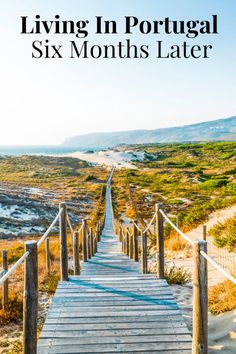 stairs leading to the beach with text that reads 9 reasons you'll want to visit cascais portugal