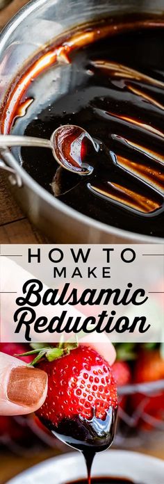 how to make balsamic rejuicing in the slow cooker