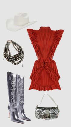 Outfit Bautizo, Vegas Outfit Ideas, Western Boho Outfits, Nfr Outfits, Dress Polyvore, Nfr Fashion, Mood Clothes, Vegas Outfit, Nashville Outfits