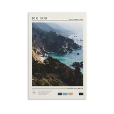 an image of the big sur coastline in california