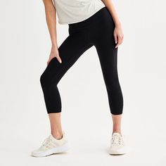 You'll love these women's FLX High-Rise Affirmation capri leggings. Click on this WOMEN'S GUIDE to find the perfect fit and more! TECHNOLOGIES & FEATURES Moisture-wicking technology Buttery soft fabric feels great against your skin 4-way stretch fabric UnlinedFIT & SIZING 20-in. inseam High rise sits on the natural waistline Fitted cut Compressive fit Elastic waistbandFABRIC & CARE Nylon, spandex interlock Machine wash Imported Size: X Small. Color: Black. Gender: female. Age Group: adult. Compressive Mid-thigh Athleisure Leggings, Compressive Mid-thigh Length Athleisure Leggings, Sporty Workout Leggings, Mid-thigh Length, Athleisure Mid-thigh Length Sports Leggings, Athleisure Sports Leggings, Black Knee-length Athleisure Activewear, Workout Short Leggings, Sporty Style, Sporty Moisture-wicking Capri Pants, Sporty Mid-thigh Workout Leggings