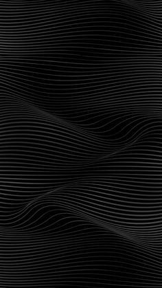 an abstract black background with wavy lines