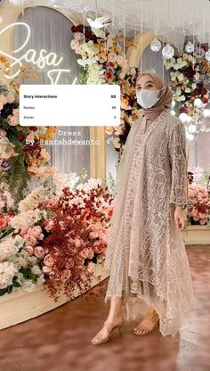 Lace Hijab Dress, Kebaya Modern Hijab Dresses, Kebaya Big Size Brokat Muslim, Kebaya Tunik Brokat Modern, Lace Dress Hijab, Gamis Brokat Modern Simple, Kebaya Tunik Brokat, Outfit Kebaya