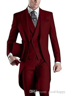 Custom Design Purple/White/Black/Grey/Light Grey/Burgundy/Blue Tailcoat Men Party Suits in Wedding Blue Tailcoat, Maroon Suit, Casual Suit Jacket, Casual Suits, Men Party, Man Party, Party Suits, Tuxedo Wedding, Jacket Vest