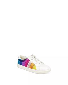 Playful Low-top Rainbow Sneakers, Playful Rainbow Low-top Sneakers, Rainbow Casual Synthetic Sneakers, Casual Rainbow Synthetic Sneakers, Multicolor Sneakers For School, Multicolor Lace-up Sneakers For School, Casual Multicolor Sneakers For School, Trendy Rainbow Synthetic Sneakers, Trendy Rainbow Colored Synthetic Sneakers