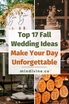 the top 17 fall wedding ideas to make your day unforgetable - middivine com