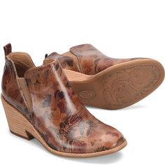 Sacora | Sofft Shoe Sofft Shoes, Gorgeous Leather, Shoes And Boots, Calf Hair, Printed Leather, Boot Shop, Shoe Shop, Italian Leather, Wedge Heels