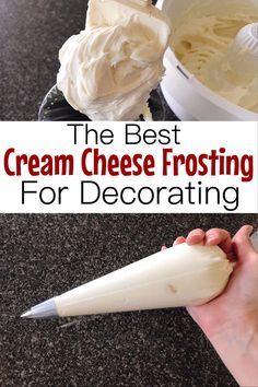 the best cream cheese frosting for decorating