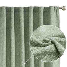 PRICES MAY VARY. Thick Burlap Curtains: Having a nice textured look with a great quality, these curtains offer a modern elegant look to any room in your home, allowing nature light to filter through while providing privacy. Enjoy your favorite show with no glare on your screen. Set Measurements: Package includes 2 panels. 52"W x 63"L / panel. Color Heathered Sage Green. Each panel constructed with rod pocket, which allows for easy installation on curtain rod. Farmhouse Curtain Panels: Our countr Green Curtains Living Room, Sage Green Curtains, Sage Curtains, Farmhouse Living Room Curtains, Beige Curtains, Thick Curtains, Privacy Window, Living Room Curtains, Burlap Curtains