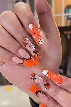 #ALineDresses #ElegantFashion #TimelessStyle #ChicDresses #FormalAttire #WeddingGuestOutfits #StylishGowns #PartyDressIdeas #AestheticOutfits #ClassicFashion Halloween Town Nails, Cartoon Halloween Nails, October Nails Halloween, Orange Halloween Nails, Fallnails Autumn, Baddie Instagram, Horror Nails, Set Nails