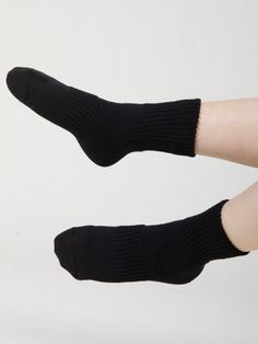 Get cozy and comfy in our. new favorite go-to sock. - Non-restrictive but close-fitting sock - Solid quarter socks - Wide elastic ankle Cashmere Loungewear, Winter Basics, Peanuts T Shirts, Ribbed Socks, Quarter Socks, Marigold Yellow, Cashmere Socks, Chinti And Parker, Cashmere Dress