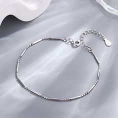 Color: White, Gold Style Fashion Element: Color Matching Dainty Silver Bracelet With Simple Design, Silver Elegant Bracelets With Simple Design, Elegant Silver Bracelets With Simple Design, Design Light, Watch Necklace, Gold Style, Ring Bracelet, Earring Necklace, Womens Bracelets