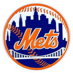 the new york mets logo sticker