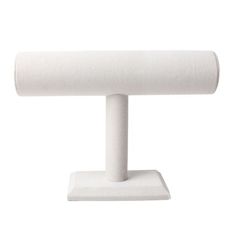 a white toilet paper holder on a white background