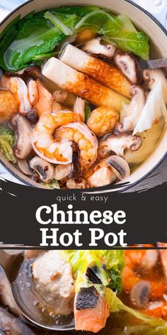 Looking for a fun and interactive meal? Try my Chinese hot pot recipe! With a delicious broth filled with a variety of meats, seafood, and vegetables, this comforting dish, with just 4 simple steps, is perfect for enjoying with family and friends during celebrations or cozy dinners at home.